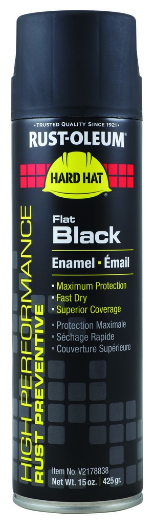 Rust-Oleum - Hardhat > Flat black v2178838
