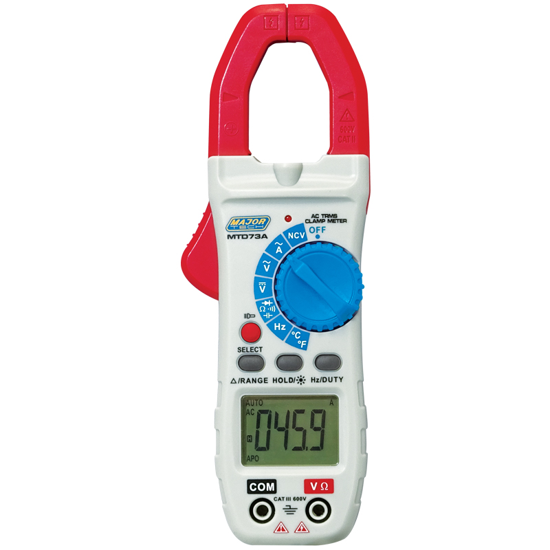 MTD73A True RMS 800A AC Clamp Meter (Major Tech)