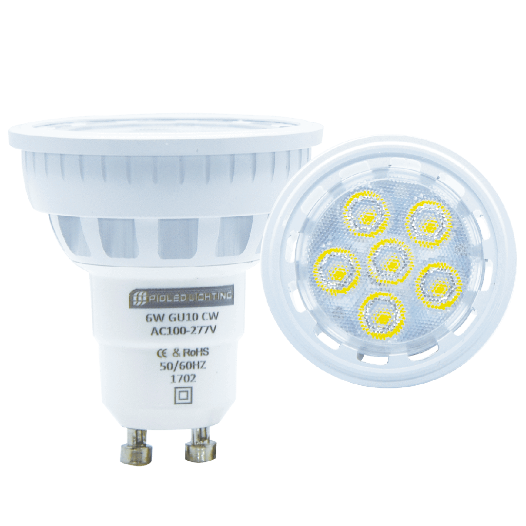 6W LED PROJECT GU10 - 6000K