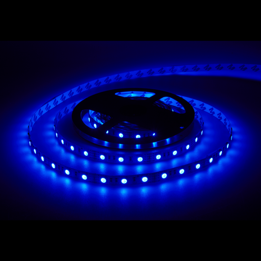 4.8W IP20 Strip(12V-Blue-1M)