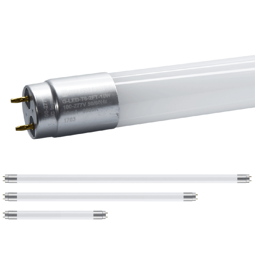 24W 5ft T8 Combat LED Glass Tube 6000K