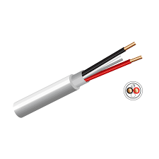 1.5MM ROUND SURFIX CABLE WHITE 2+EARTH 100 METER COIL