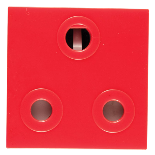 CRABTREE DIAMOND 16A DEDICATED SOCKET OUTLET MODULE RED