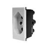 CRABTREE DIAMOND 16A STANDARD SLIMLINE SWITCH SOCKET OUTLET WHITE