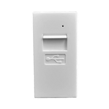 CRABTREE DIAMOND USB SOCKET MODULE WHITE