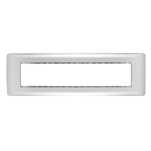 CRABTREE DIAMOND 9 WAY COVER PLATE WHITE