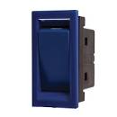 CRABTREE DIAMOND 20AMP 1 WAY SWITCH MODULE BLUE