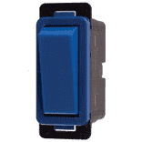 CRABTREE DIAMOND 1 WAY SWITCH MODULE BLUE