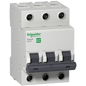 SCHNEIDER 32AMP 3KA TRIPPLE POLE MINIATURE CIRCUIT BREAKER