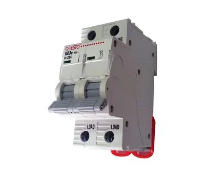 ONESTO 10AMP 3KA DOUBLE POLE MINIATURE CIRCUIT BREAKERS