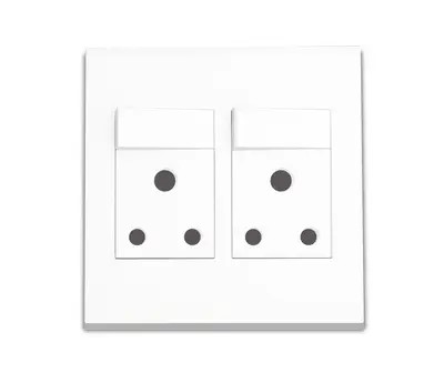 ONESTO MATRTIX RANGE 4X4 16A DOUBLE SWITCH SOCKET OUTLET WHITE