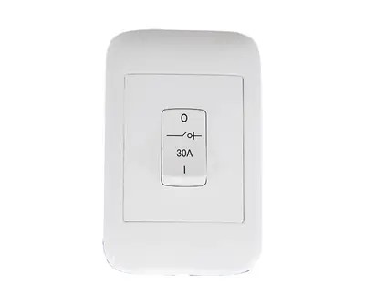 ONESTO ORACLE RANGE 30A 2 POLE ISOLATOR 4X2 WHITE