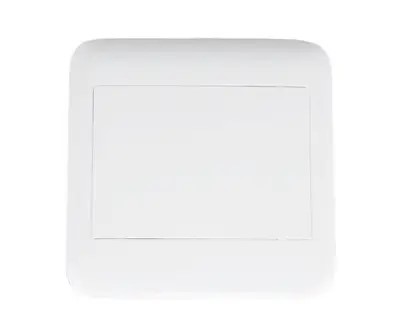 ONESTO ORACLE RANGE 4X4 BLANK COVER WHITE