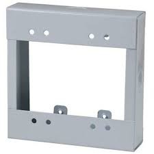 4X4 SURFACE MOUNT WALL BOX STEEL WHITE