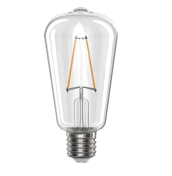 Pear 6W LED Filament Clear Bulb DIM E27 - 3000K