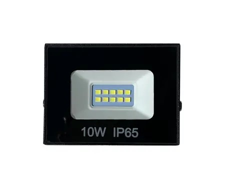 10W COOL WHITE FLOOD LIGHT BLACK C RANGE