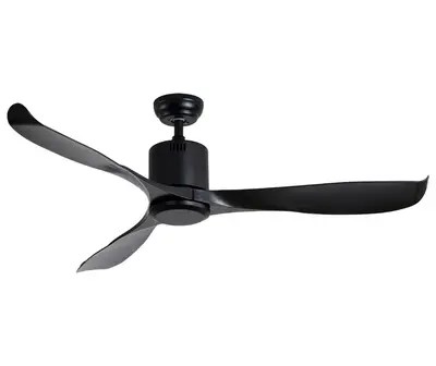 ARIOSA DC 3 BLADE CEILING FAN WITHOUT LIGHT BLACK