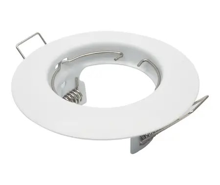 WHITE ROUND NON-ADJUSTABLE DOWNLIGHT ONLY - 8221