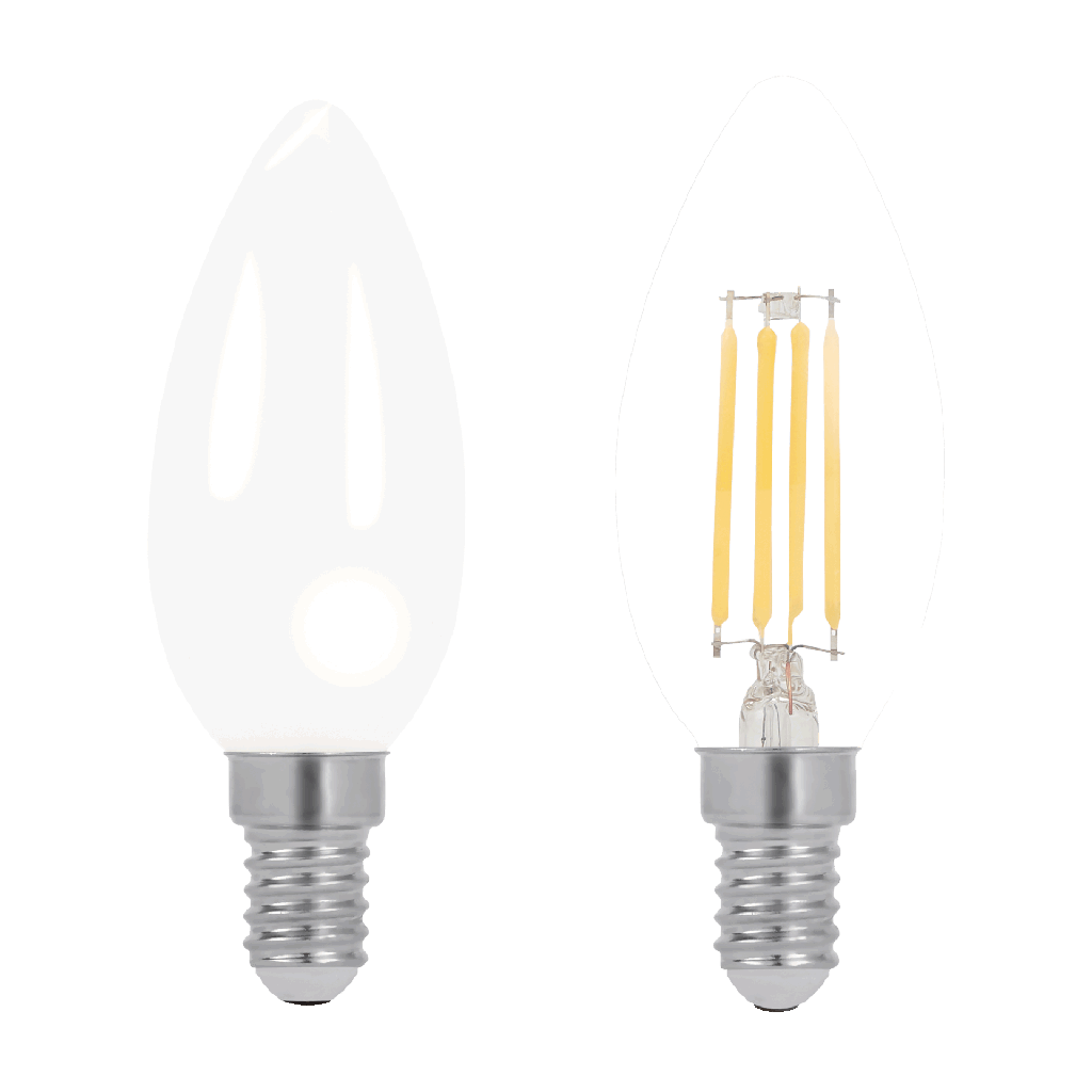 4W Filament LED Clear E14 - 6000K