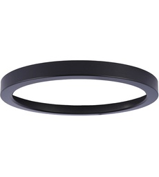 [i092r-6W IRIS Exchangeable Trim for Round Panel - BLACK] 6W IRIS Exchangeable Trim for Round Panel - BLACK