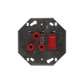 [4X4 DEDICATED SINGLE PLUG] CRABTREE CLASSIC SWITCH SOCKET + YOKE DEDICATED 16A 4X4 SINGLE