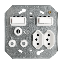 [4X4 COMBINATION PLUG] CRABTREE CLASSIC 4X4 16A COMBINATION SOCKET WHITE