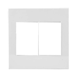 [4X4 6 MOD COVER PLATE WHITE] LEGRANT ARTEOR 4X4 6 MODULE COVER PLATE WHITE