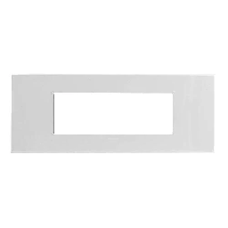 [6 MOD COVER WHITE] LEGRANT ARTEOR COVER PLATE 6 MODULE WHITE