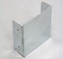 P9000 CHANNEL END CAP GALVANIZED