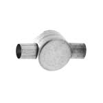 [25MM 2 WAY ROUND BOX BOSAL] 25MM CONDUIT BOX SIDE ENTRY 2 WAY THROUGH