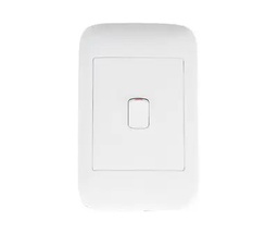 [ORACLE RANGE 3 LEVER 1 WAY LIGHT SWITCH 4X2 WHITE] ONESTO ORACLE RANGE 3 LEVER 1 WAY SWITCH 4X2 WHITE