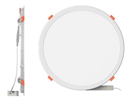 [i012-24W PMMA Recessed Round Panel 6000K] 24W PMMA Recessed Round Panel 6000K