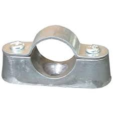 [20MM HOSPITAL SADDLE] 20MM GALVANISED LIGHT DUTY SPACER BAR SADDLE