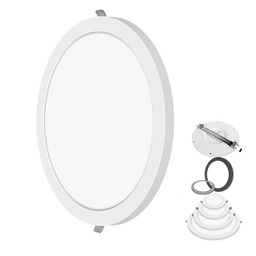 [i032-24W 2in1 IRIS Round Panel COOL WHITE] IRIS 24W Round Panel 6000K