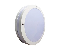 12W ROUND ALUMINIUM LED FITTING WHITE